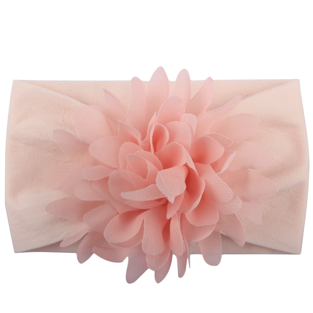 Baby Flower Headband – Chiffon Princess Hair Accessory