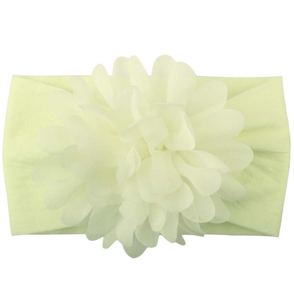 Baby Flower Headband – Chiffon Princess Hair Accessory