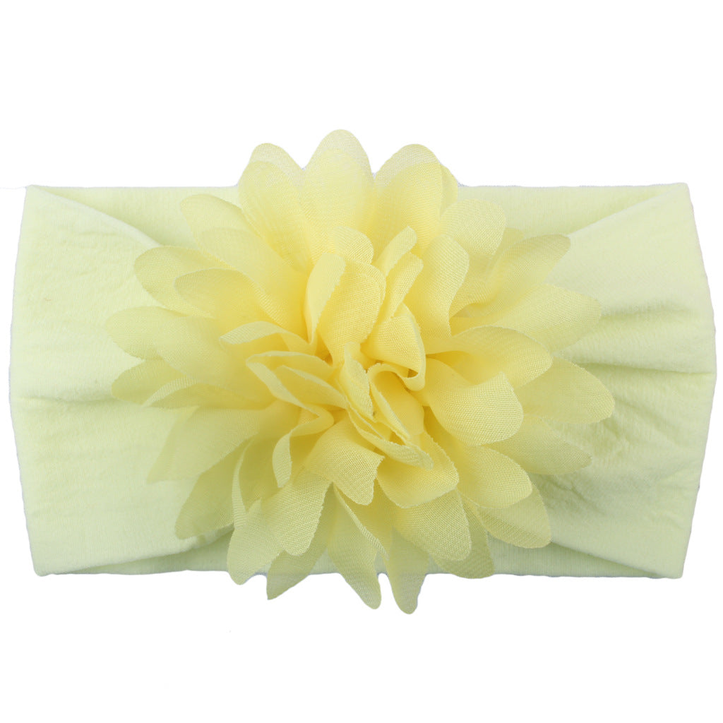 Baby Flower Headband – Chiffon Princess Hair Accessory
