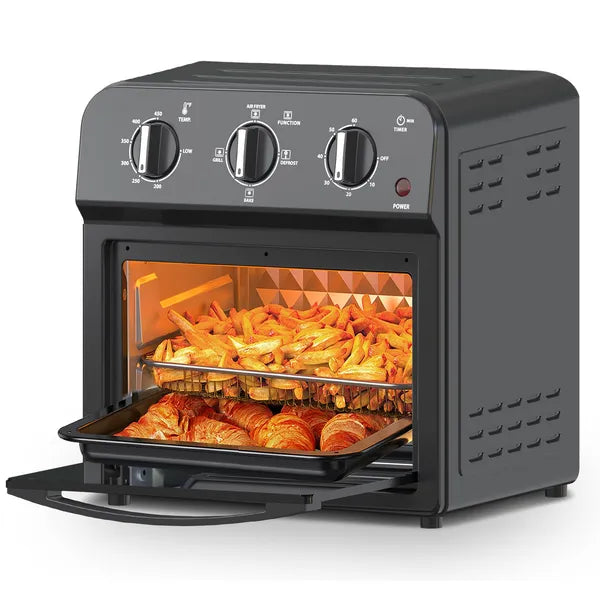 Air Fryer Toaster Oven Combo 13QT - Oil-Free Convection Countertop Oven with Adjustable Temp Control