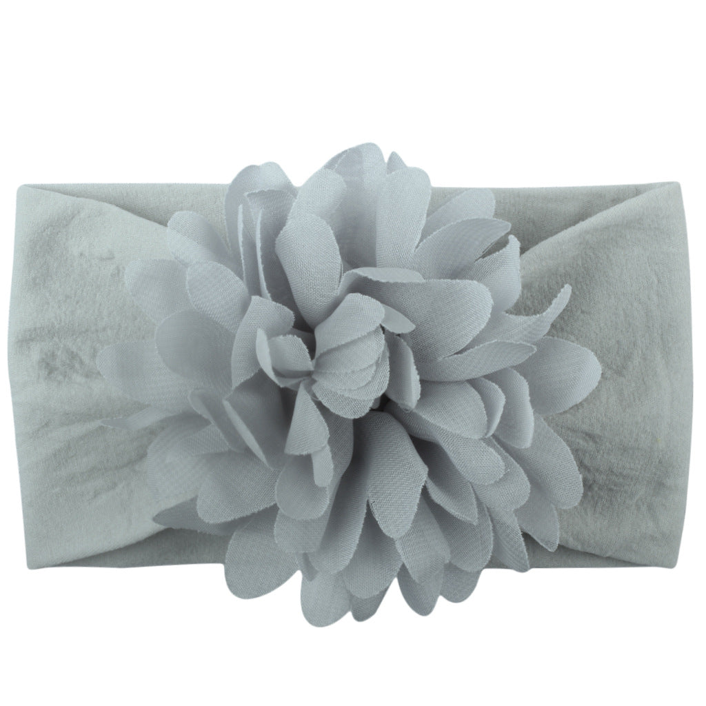 Baby Flower Headband – Chiffon Princess Hair Accessory