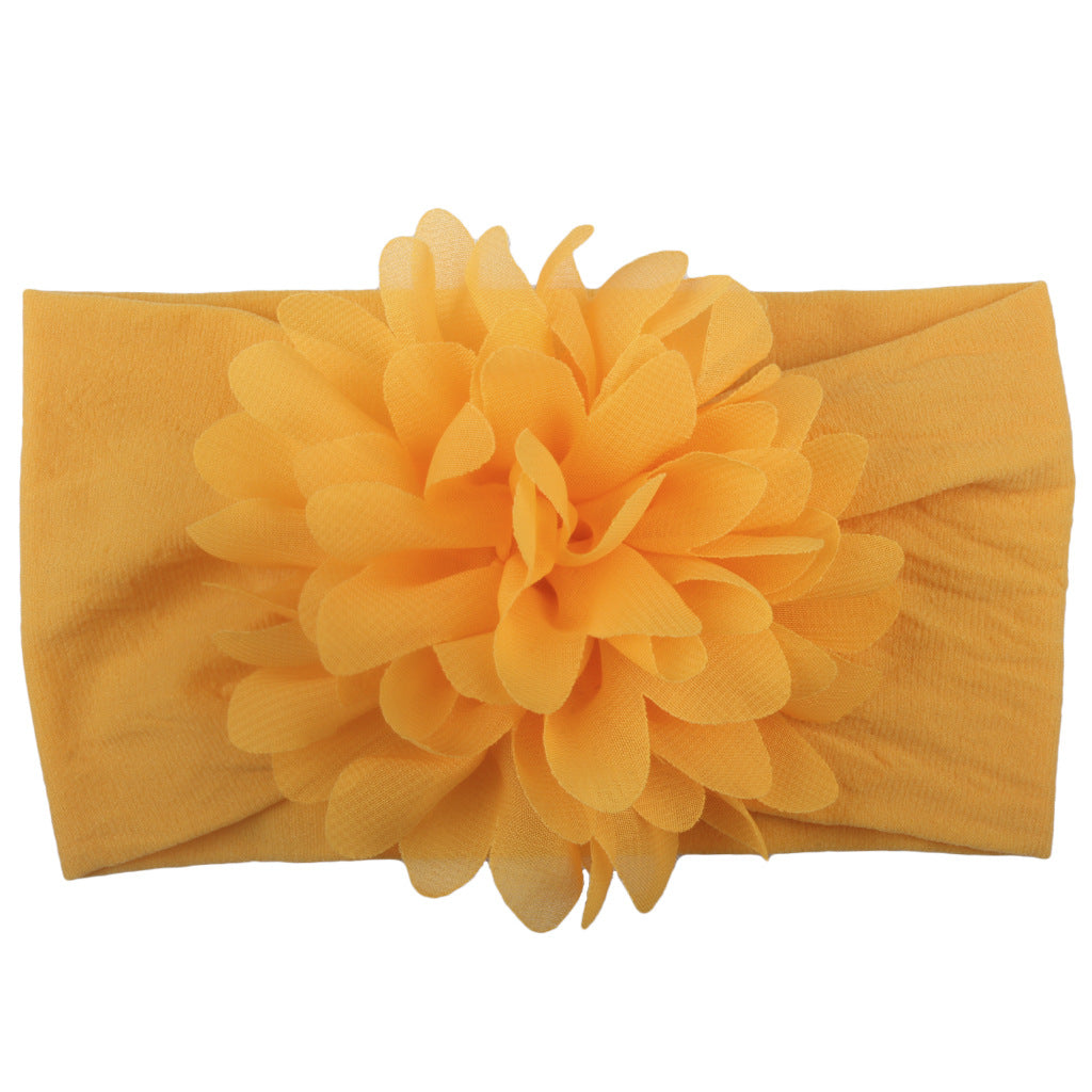 Baby Flower Headband – Chiffon Princess Hair Accessory