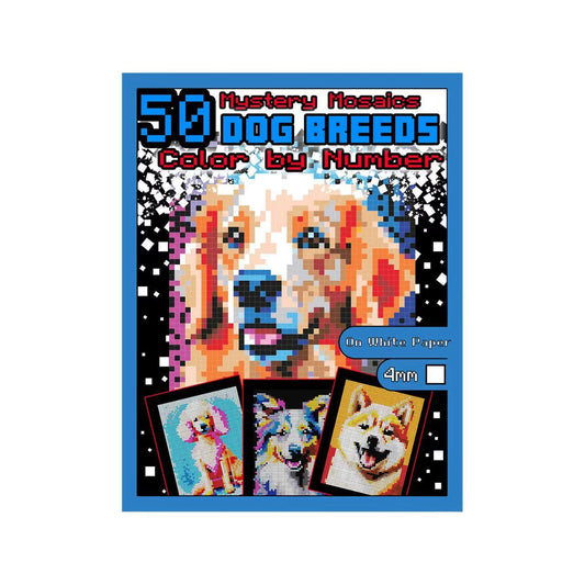Pixel Art Coloring Books - Adult Stress Relief & Mindfulness Activity Set