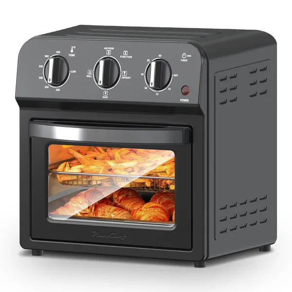 Air Fryer Toaster Oven Combo 13QT - Oil-Free Convection Countertop Oven with Adjustable Temp Control