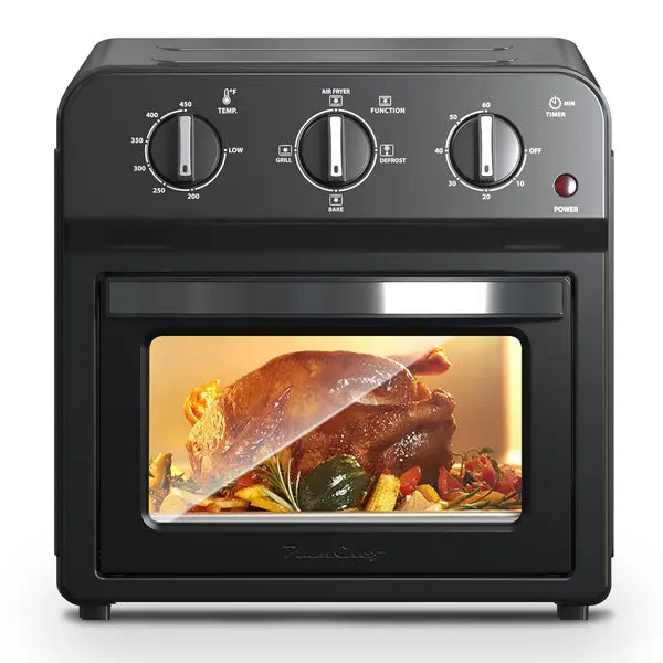 Air Fryer Toaster Oven Combo 13QT - Oil-Free Convection Countertop Oven with Adjustable Temp Control