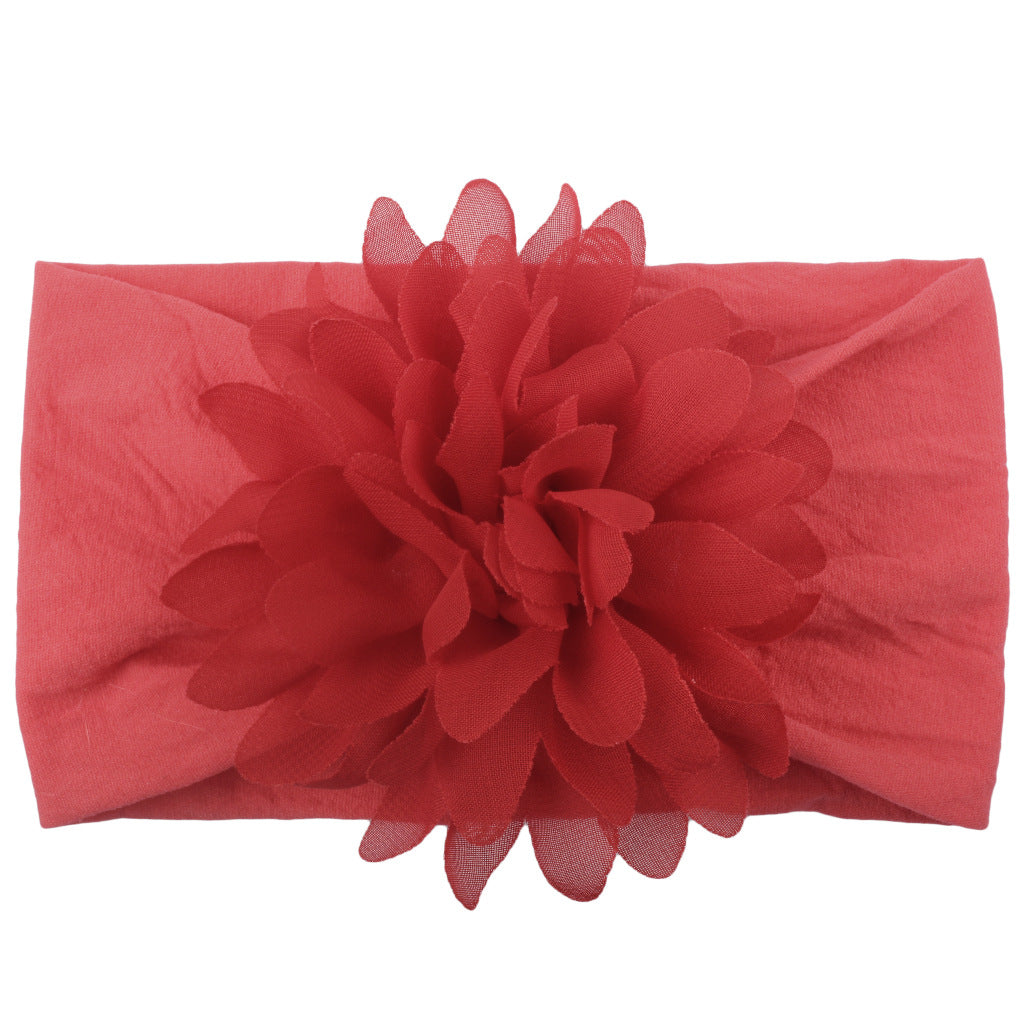 Baby Flower Headband – Chiffon Princess Hair Accessory