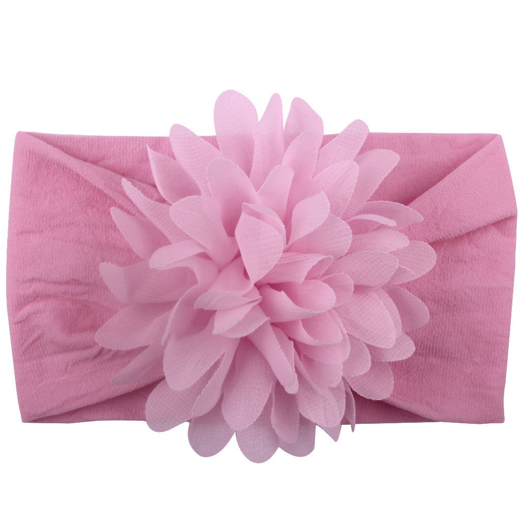 Baby Flower Headband – Chiffon Princess Hair Accessory
