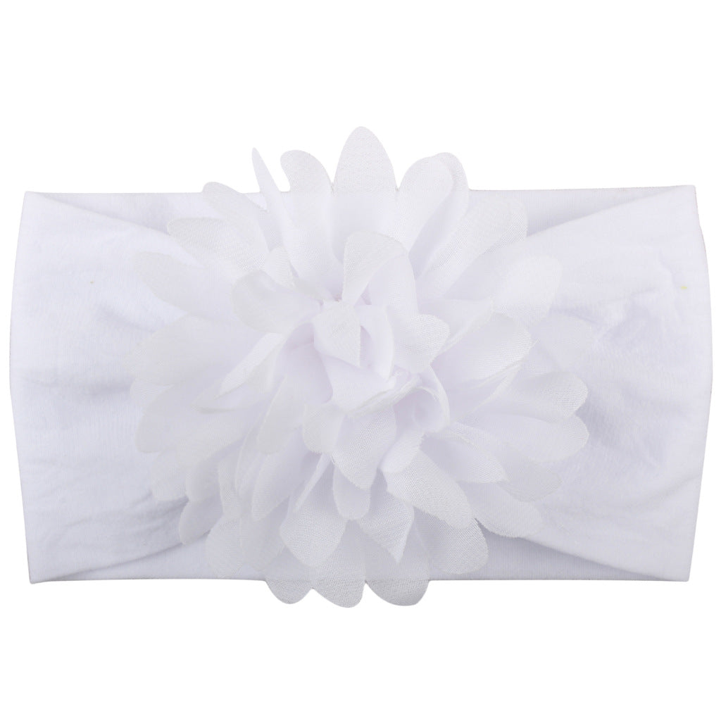 Baby Flower Headband – Chiffon Princess Hair Accessory