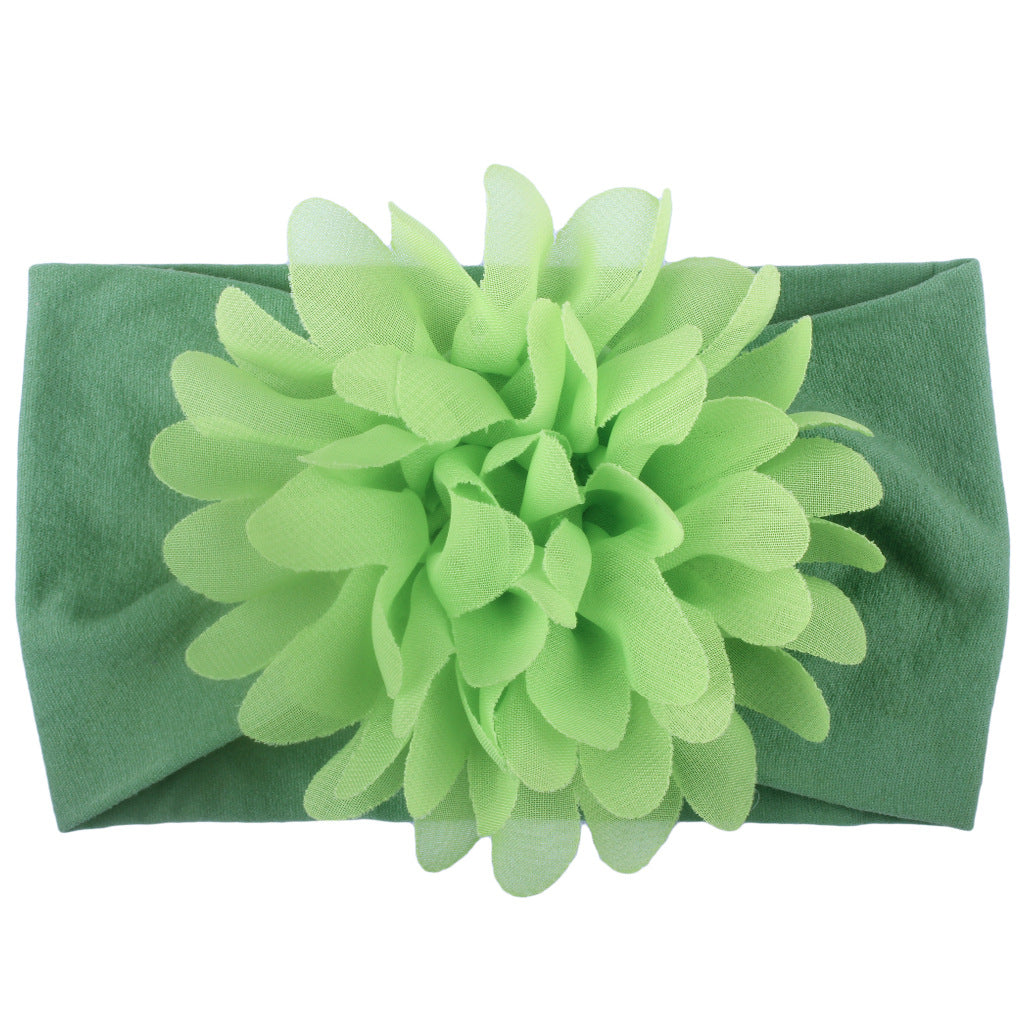 Baby Flower Headband – Chiffon Princess Hair Accessory